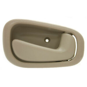 RT Front=Rear door handle inside TOYOTA COROLLA 1998-2002: Manual Locks; Neutral Bone 
