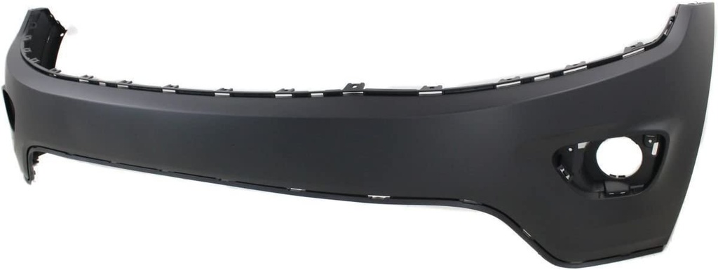 Front bumper cover upper JEEP GRAND CHEROKEE 2014-2016  LAREDO|LIMITED|OVERLAND; w/o Parking Assist