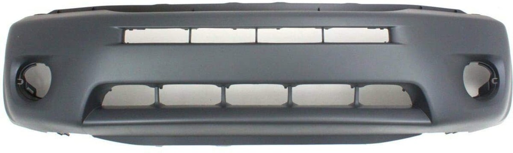 Front bumper cover TOYOTA RAV4 2004-2005  w/o fender flares; matte-dark gray
