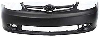 Front bumper cover TOYOTA ECHO 2003-2005: w/o front spoiler; prime