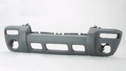 Front bumper cover JEEP LIBERTY 2002-2004 Info: Sport; textured finish; prefinished gray
