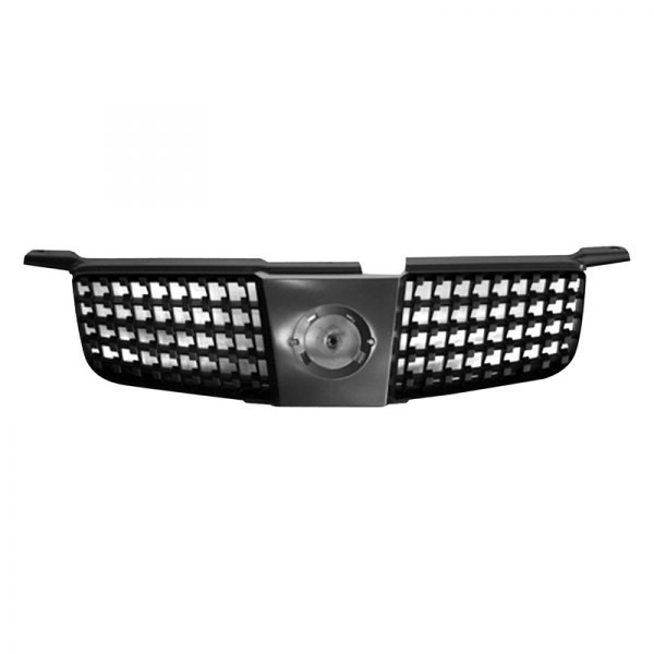 Grille assy NISSAN SENTRA 2004-2005 base model/S; silver & black