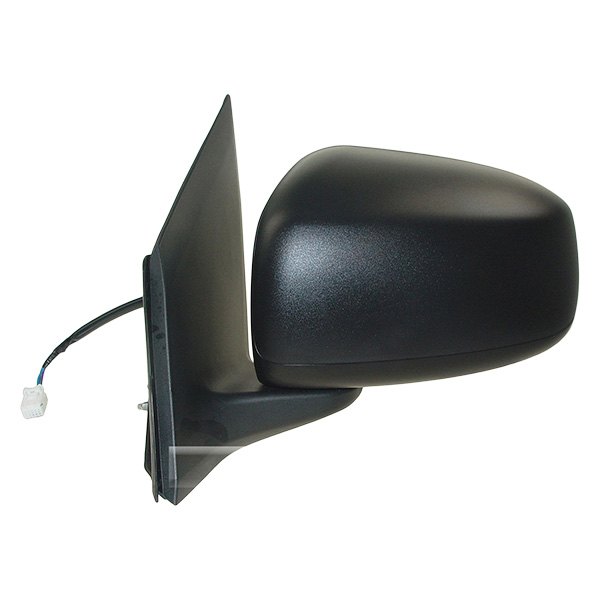 LT Mirror outside MITSUBISHI MIRAGE 2014-2022 Power; Non-Heated; w/o Signal Lamps; w/Cover