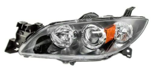 LT Headlamp lens/housing MAZDA 3 2004-2009  Sedan; Halogen
