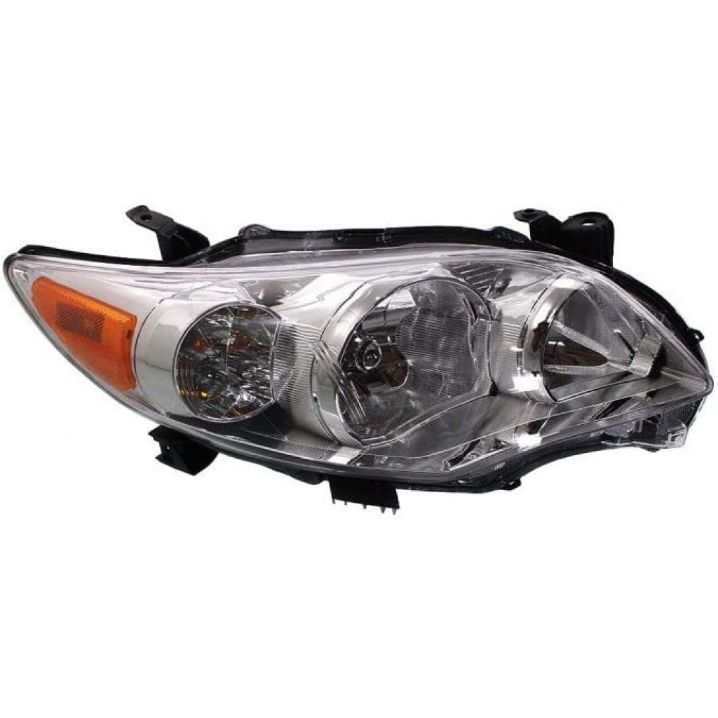 RT Headlamp assy composite TOYOTA COROLLA 2011-2013 S|XRS;Canada Built