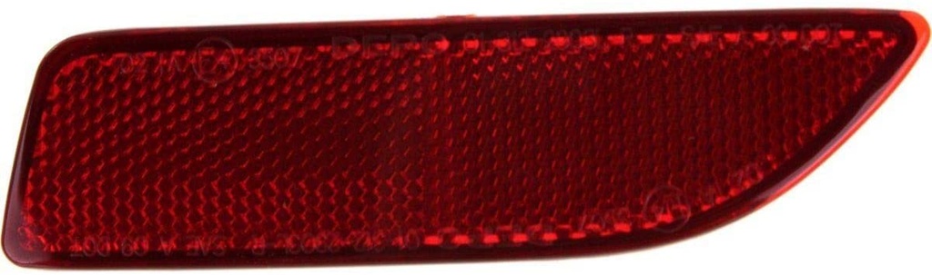 [TO1184102] LT Rear bumper reflector TOYOTA COROLLA 2011-2013 Info: Canada Built