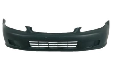 Front bumper cover HONDA CIVIC 1999-2000; 2dr coupe/2dr hatchback; 4dr sedan; prime 