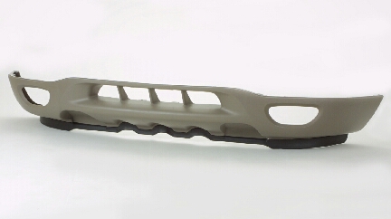 Front bumper valance FORD F-150 1999-2002: 2wd; w/Foglamps; w/o tow hooks