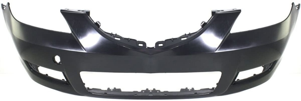 Front bumper cover MAZDA 3 SDN 2007-2009: Sedan; Base; w/Textured Lower Lip; prime