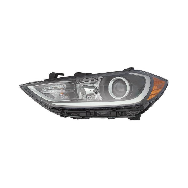 LT Headlamp HYUNDAI ELANTRA 2017-2018 Halogen w/o DRL