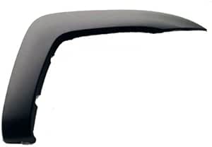 RT Front fender flare TOYOTA TACOMA 2005-2015 BASE|PRERUNNER; Type 2; Black/PTM