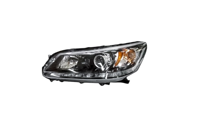 LT Headlamp assy composite HONDA ACCORD 2014-2015 EX-L V-6|TOURING; 3.5L; Sedan; Halogen; w/LED DRL 