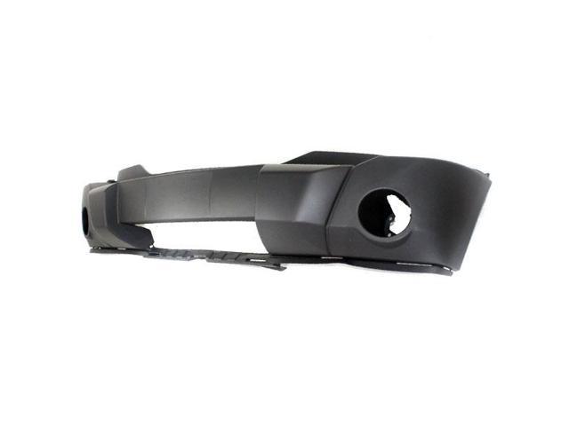  Front bumper cover w/fog lamp holes DODGE NITRO 2007-2009 Info: black; w/fog lamps