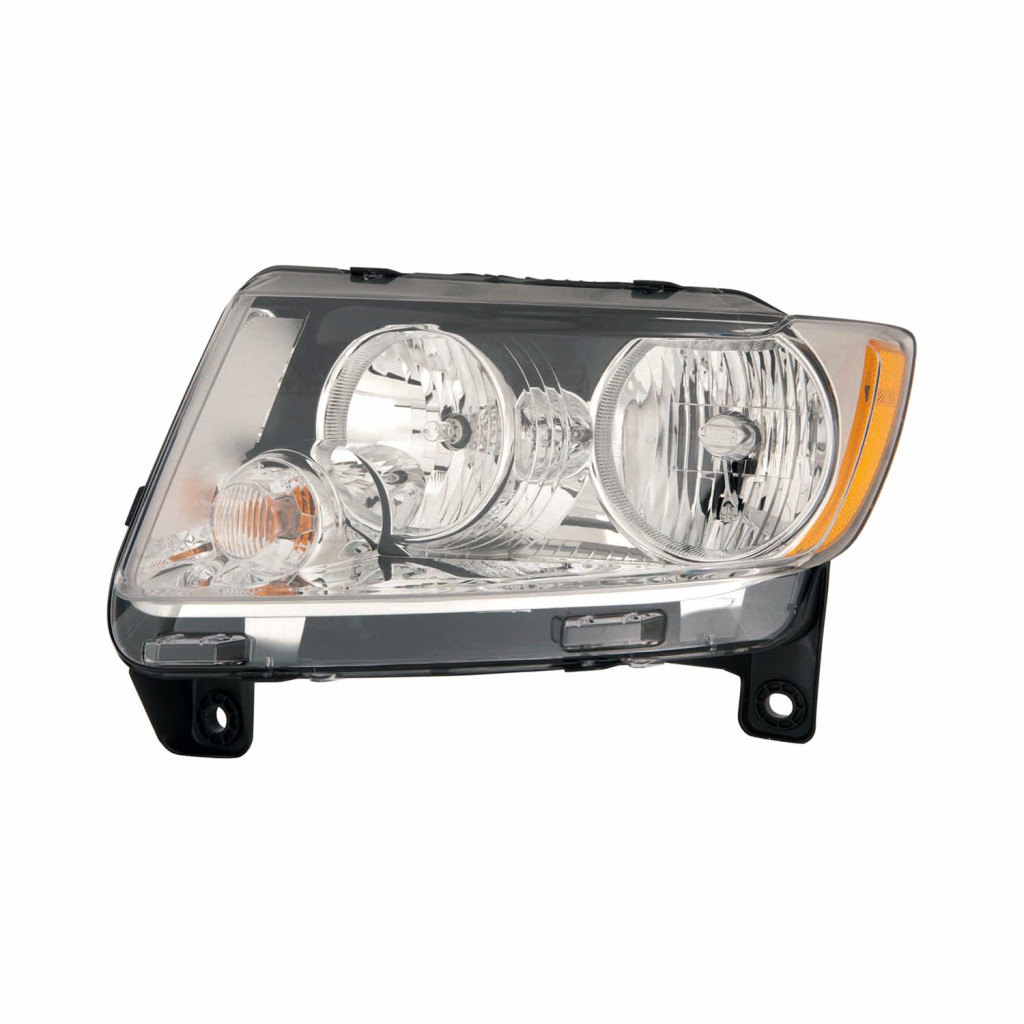 LT Headlamp assy composite JEEP GRAND CHEROKEE 2011-2013 Info: Halogen