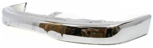 Front bumper face bar TOYOTA 4RUNNER 1999-2002 SR5; w/o Sports package; w/o fender flares CHROMED