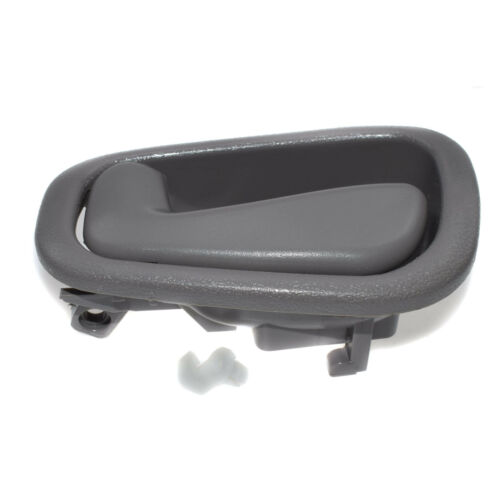 LT Front=Rear door handle inside GRAY TOY COROLLA 1998-2002 Manual Locks; Gray