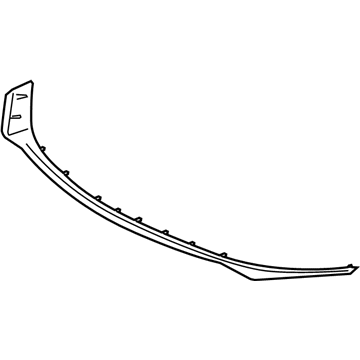 Front bumper Lip Assembly HYUNDAI ELANTRA 2019-2020: Korea Build