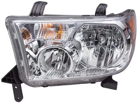 LT Headlamp assy composite TOYOTA TUNDRA 2007-2013 all; w/o Level Adjuster 