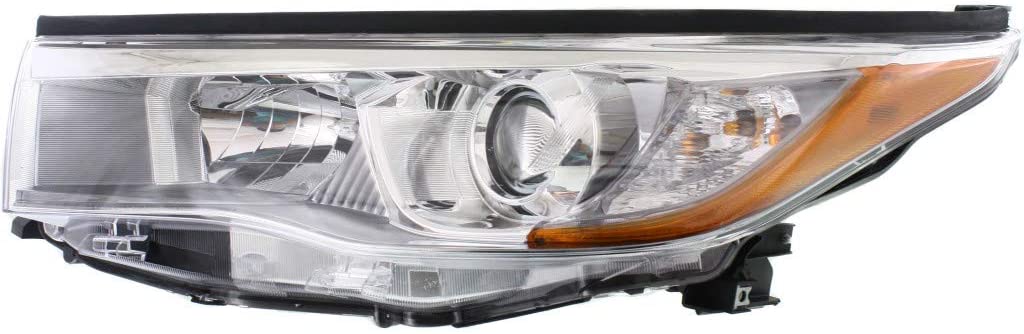 LT Headlamp Smoked Chrome TOYOTA HIGHLANDER 2014-2016