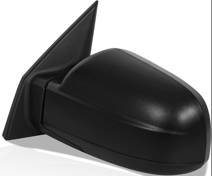 [HY1320150] LT Mirror outside rear view	HYUNDAI TUCSON 2005-2009 Info: black; manual