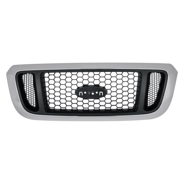 [FO1200453] Grille assy FORD RANGER 2004-2005: Chrome, Honeycomb style