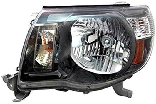 LT Headlamp assy composite TOYOTA TACOMA 2005-2011 Info: X-RUNNER|PRERUNNER; Type 1; w/Sport Pkg BLACK HOUSING