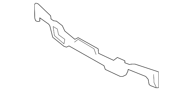 [86620-1G050] Rear bumper energy absorber KIA RIO 2006-2011