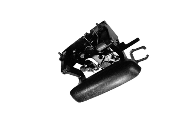 Rear gate handle CHEVROLET AVALANCHE 1500 2002-2006 black 