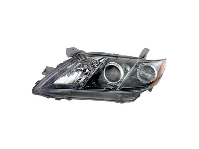 LT Headlamp assy composite TOYOTA CAMRY 2007-2009: SE; Black housing