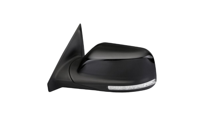 LT Mirror outside rear view FORD EXPLORER 2016-2019 Power; Heated; w/o BLIS; w/o Signal Lamps; PTM; Flat 