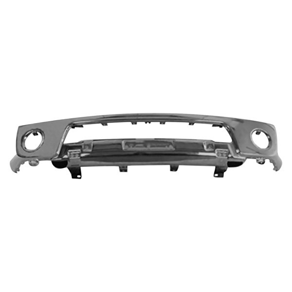 Front bumper face bar NISSAN FRONTIER 2005-2008: w/Fog Lamps; Chrome 