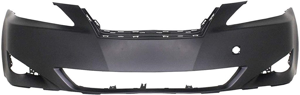 Front bumper cover LEXUS IS250 2006-2008: w/o Pre-Collision System; w/o Headlamp Washer