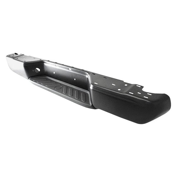 Rear bumper asssy NISSAN FRONTIER 2005-2021: PTM; w/License Lamps Upper/Center Pad