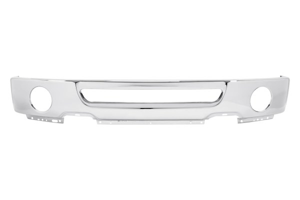 Front bumper bar FORD F-150 2006-2008; w/Fog Lamps round; chrome; Chrome