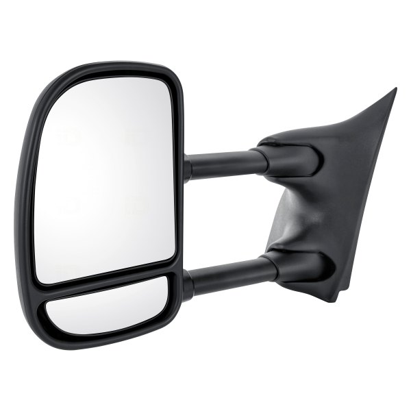 LT Mirror outside rear view FORD F-250 1999-2003: Manual; single-swing telescoping trailer tow