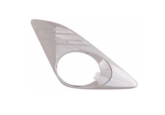 RT Front bumper insert TOYOTA CAMRY 2012-2014 L|LE|XLE; Fog Lamp Bezel; w/Fog Lamps 