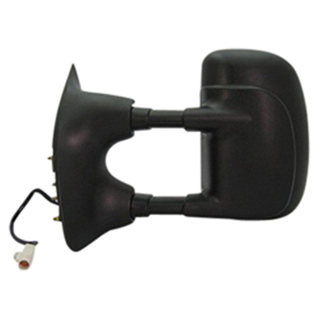[FO1320196] LT Mirror outside view FORD F-250 SUPER DUTY 1999-2003;single-swing telescoping trailer tow non-heated power