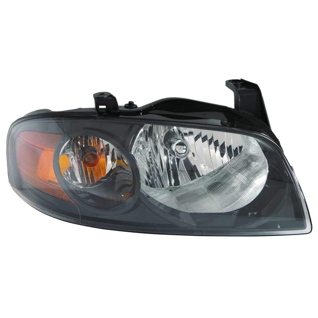 RT Headlamp assy composite NISSAN SENTRA 2004-2006 SE-R/SE-R Special V; w/black bezel 