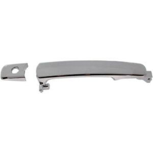 RT Front door handle outer NISSAN ROGUE 2010-2015: Chrome; w/o smart entry