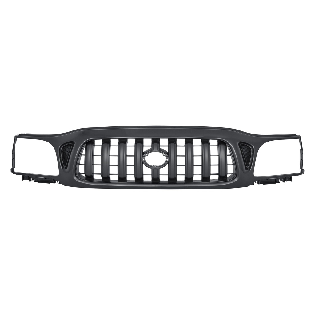 Grille assy TOYOTA TACOMA 2001-2004; w/o S-Runner; matte-black