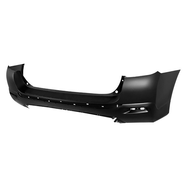 Rear bumper cover TOYOTA HIGHLANDER 2011-2013 Exc HYBRID; prime 