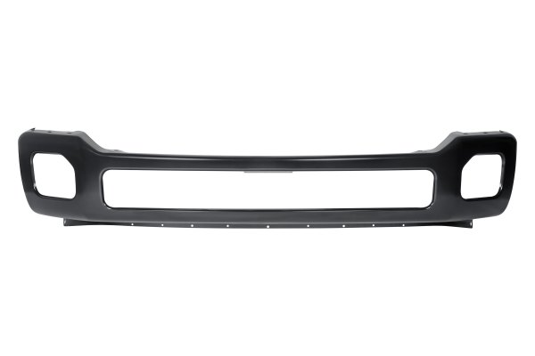 Front bumper face bar Ford F-250 SUPER DUTY 2011-2016: Black; w/o Bumper End Caps