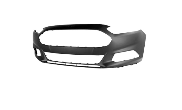 Front bumper cover FORD FUSION 2013-2016 ENERGI; w/o Towing Hook; w/o Active Park Assist; prime 