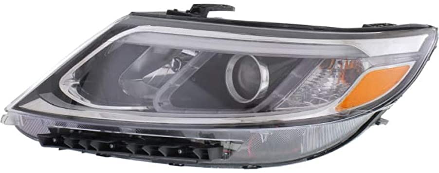 [KI2502164] LT Headlamp assy composite KIA SORENTO 2014-2015 LX; Halogen; w/Auto Level Control