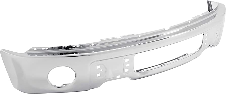 [FO1002411] Front bumper face bar FORD F-150 2009-2014 w/Fog Lamps; Chrome