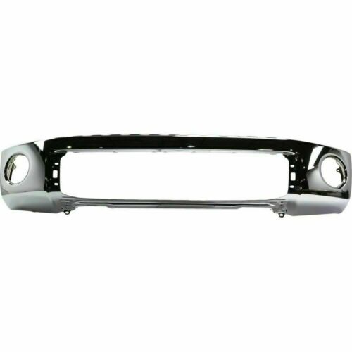 Front bumper face bar TOYOTA TUNDRA 2007-2013: bright; w/o parking assist 