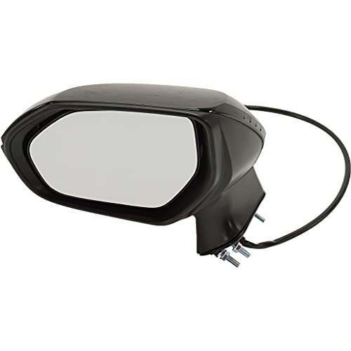 LT Mirror outside TOYOTA COROLLA 2020-2024: Sedan; North America Built; Heated; w/o S/L; w/o BSD; w/Cvr; PTM; see notes 