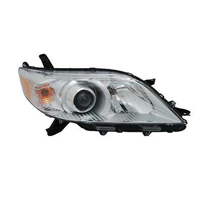 RT Headlamp assy composite SIENNA 2011-2020: BASE|L|LE|XLE|LIMITED; Halogen; w/o LED DRL