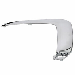 RT Front bumper molding OUTLANDER 2016-2020: Upper Garnish; Chrome