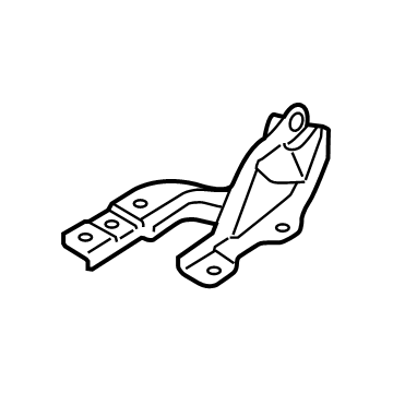 [HY1236191] RT Hood hinge assy HYUNDAI VENUE 2020-2025